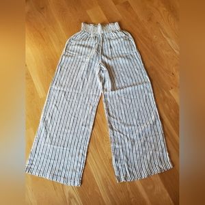 Wide Leg Smocked Pant-NWT